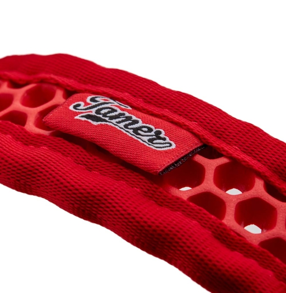 SOFTY Halsband | Länge: 30-36cm | Breite: 3,3cm | Farbe: rot/rot